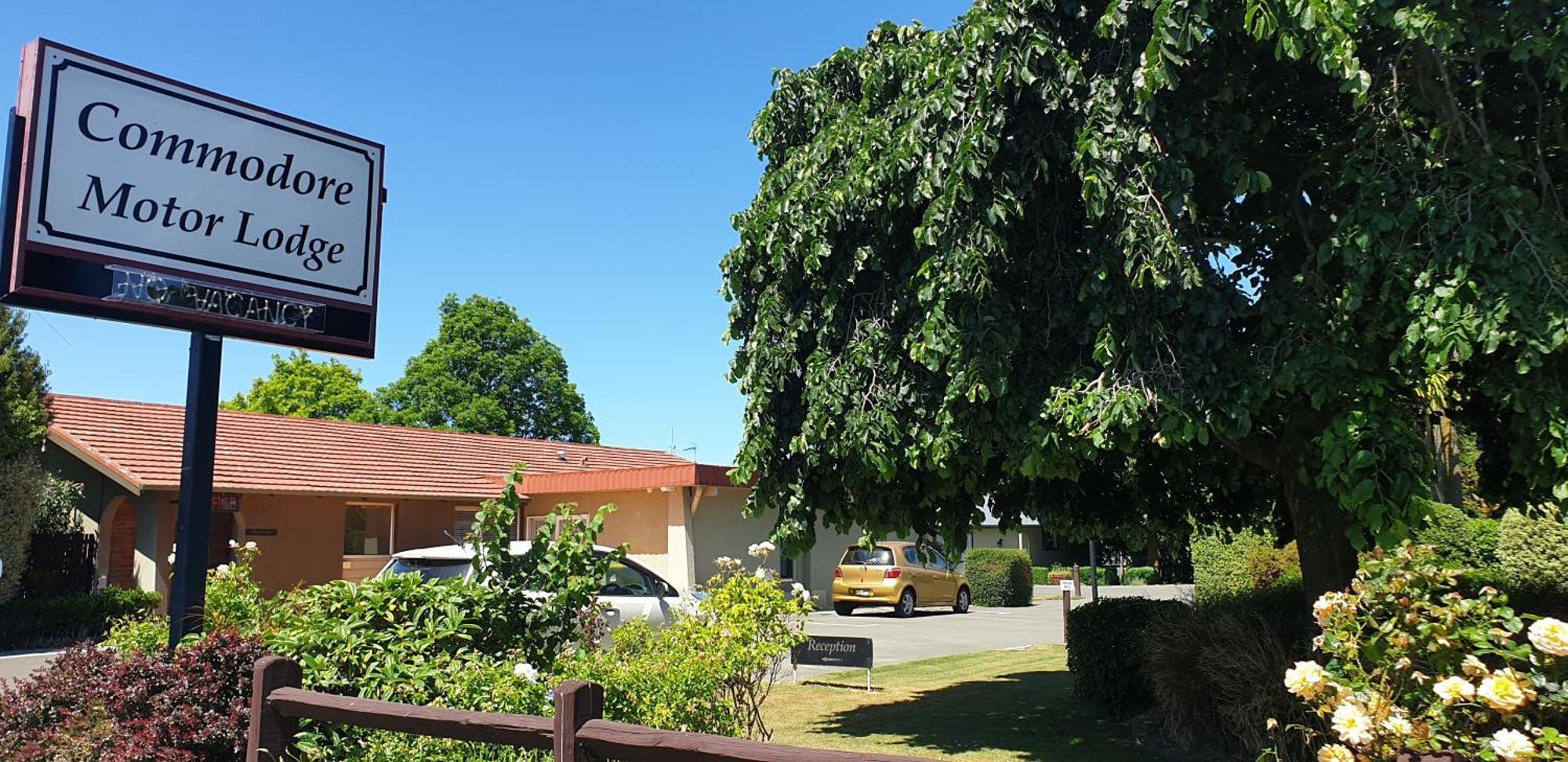 Commodore Motor Lodge Ashburton Exteriör bild